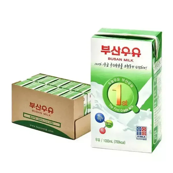 [11번가] [심야마트] 임박_부산우유 멸균우유 흰우유 1,000ml x 10개