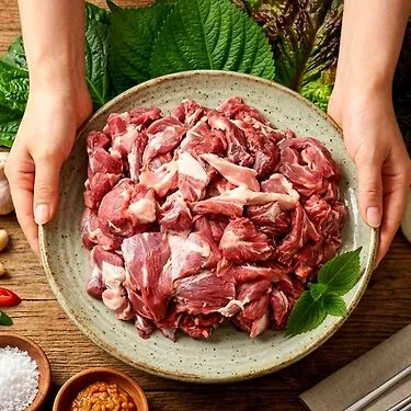 [국내산 한돈] 냉장 핫이슈 개그맨 고향 김해뒷고기 500g (3인분)