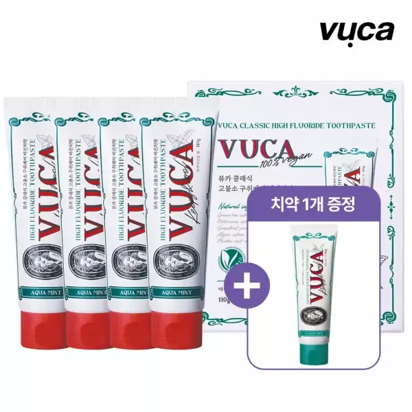 [11번가] [최종 11,880] 고불소 구취케어 아쿠아민트향 110g 4개+시린이치약 1개 구강/치실 모음전