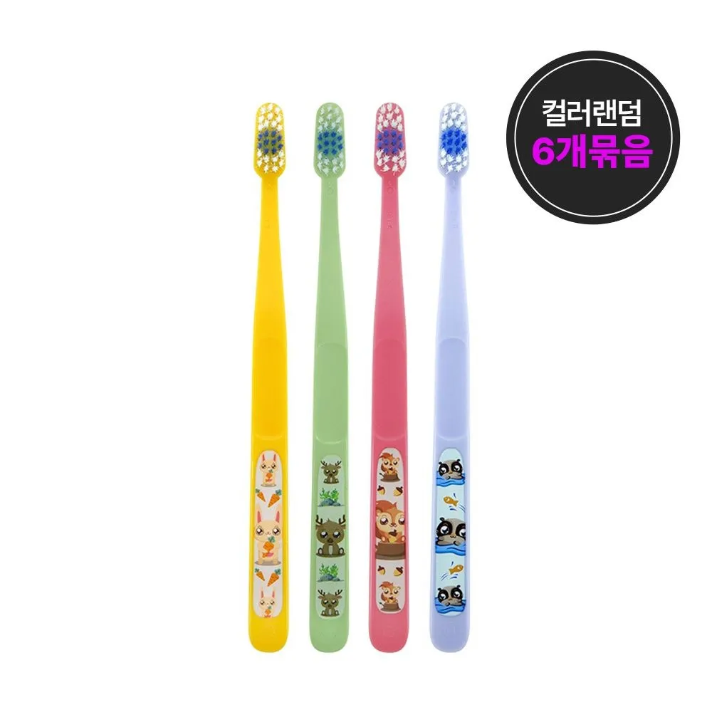 [조르단]조르단 뉴스텝/버디 유아 어린이 칫솔 6개, 12개 1/2/3/4단계 + 어린이치약 세트