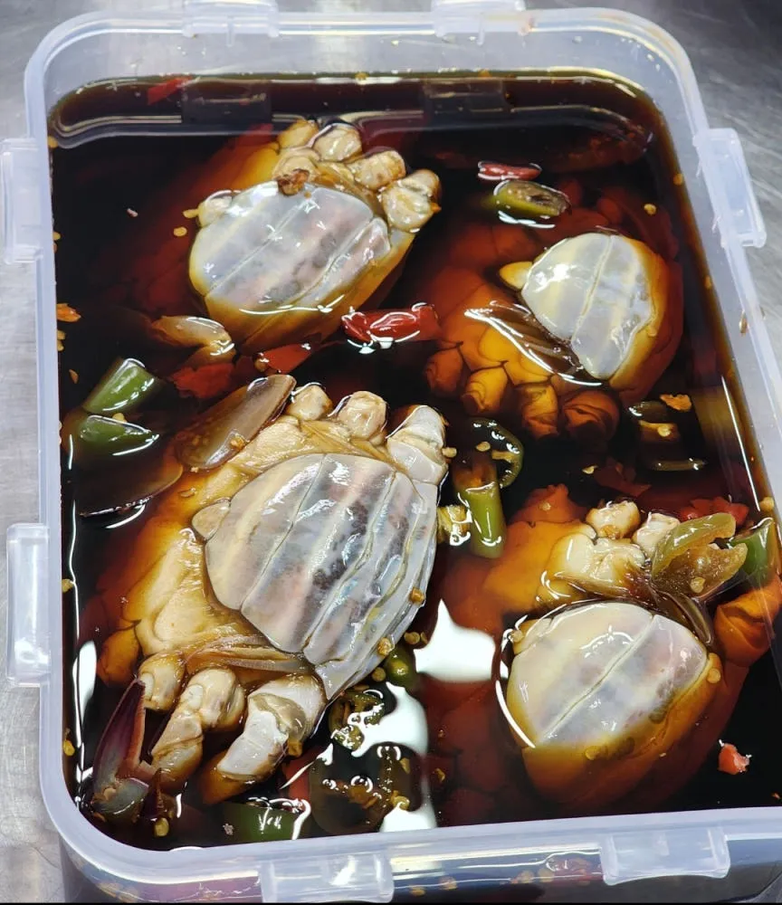 꿀배네 짜지않은 간장게장 알배기 연평도 암꽃게 국내산 꽃게장 1.5kg 장모님표 양념게장 꿀배네게장