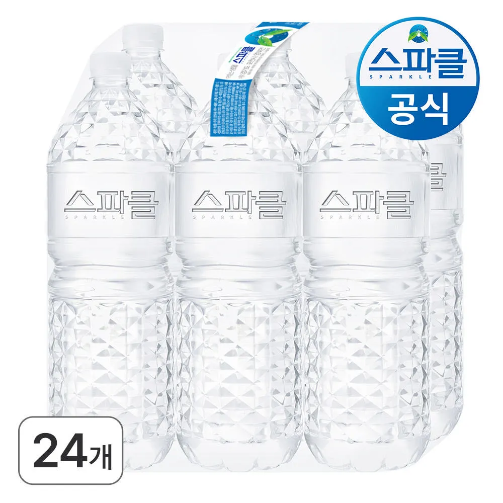 [단 하루 슈퍼끝딜] 스파클생수 2L, 24개