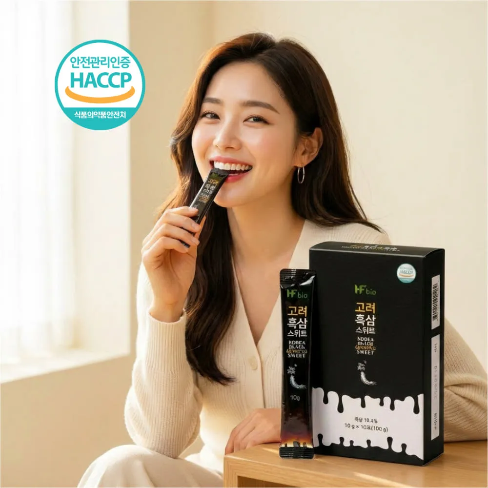 홍삼 사포닌 사양벌꿀 6년근 흑삼 진액 스틱 엘누아르랩