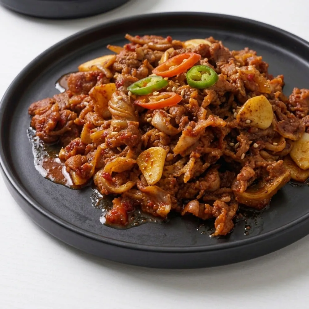 매콤 양념오돌뼈 1kg 간편조리 냉동식품
