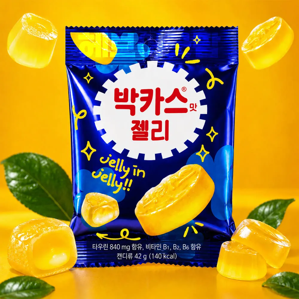 동아제약 박카스맛 박카스 젤리 42g (1봉) 어린이 영양 간식 비타민 젤리