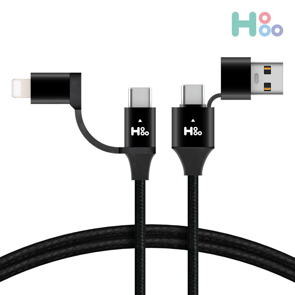 (전기종충전) 4IN1 고속충전케이블 60W T1