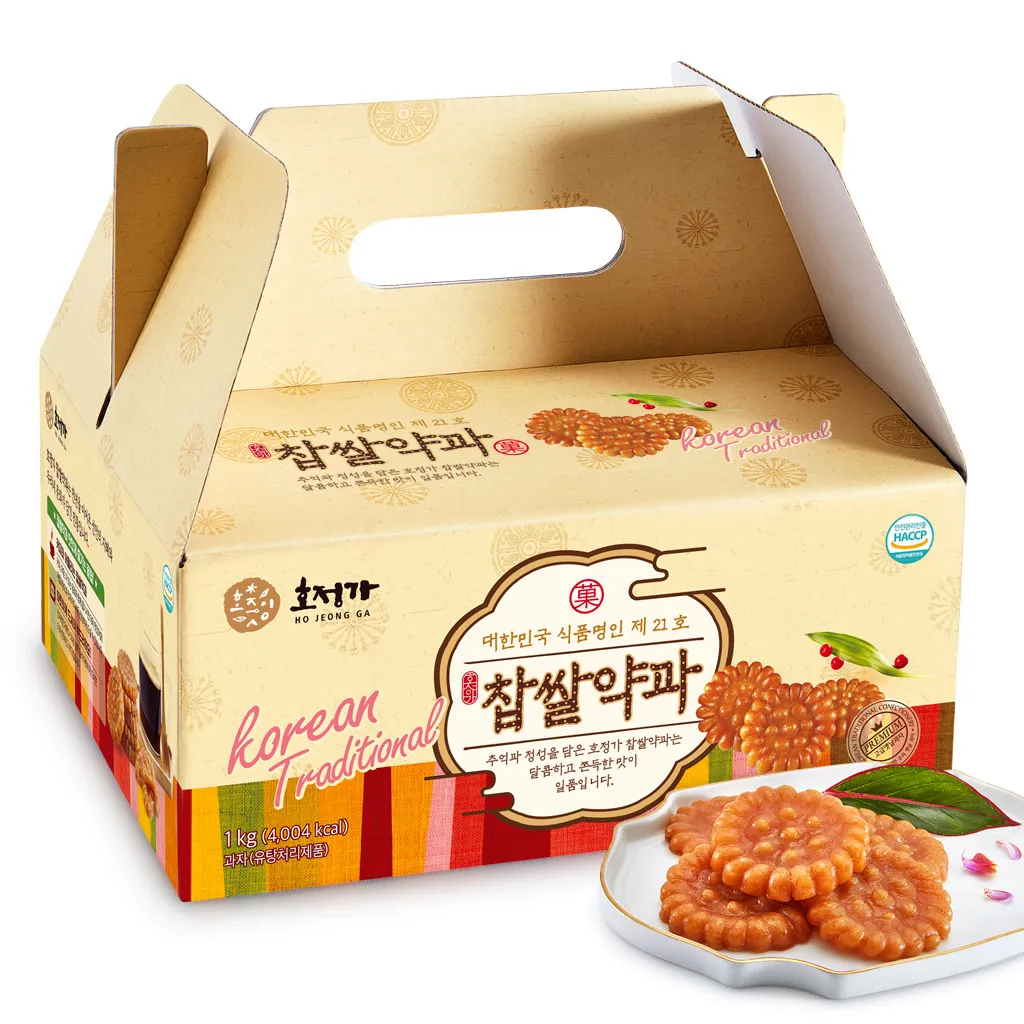 호정가 찹쌀약과, 1kg, 약 25~30개입, 1박스