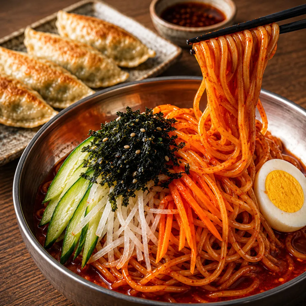 참도깨비 남포 쫄면10인분 쫄면2kg 양념장500g 매콤달콤 비빔면 분식