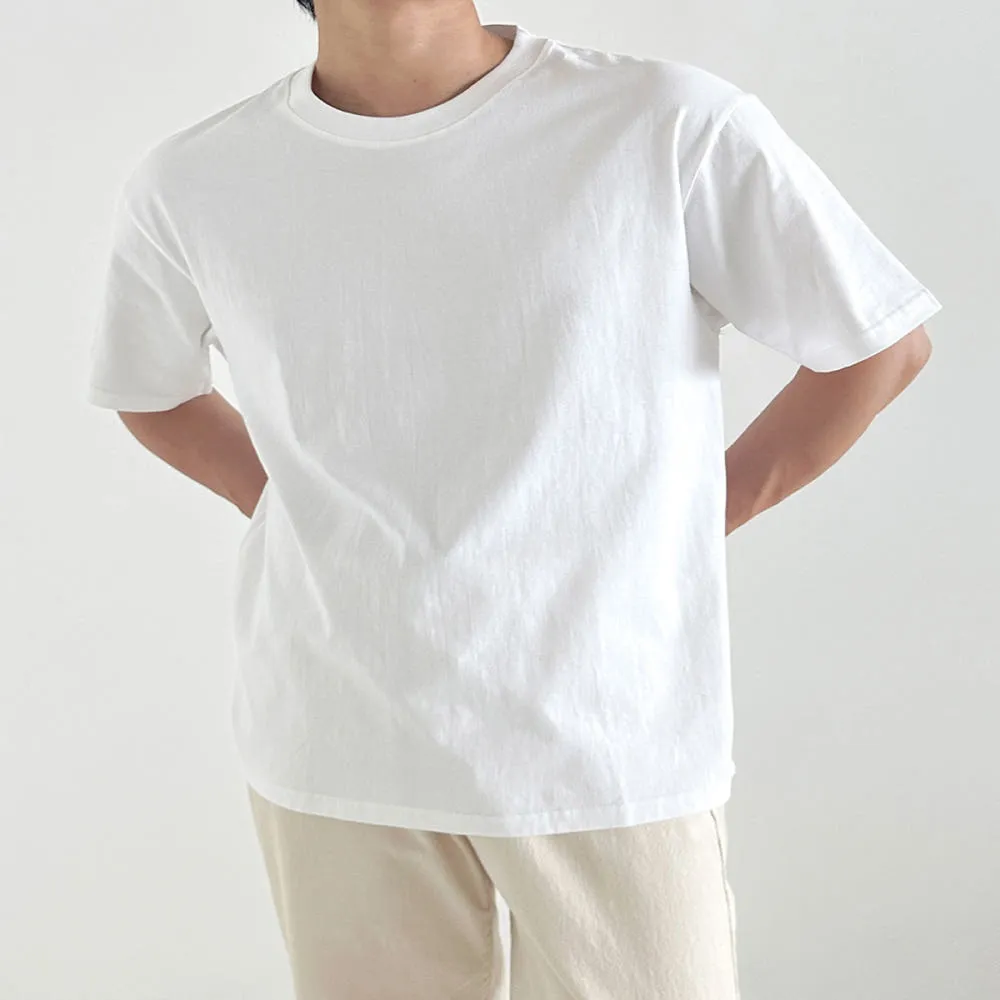 [초특가] 다온결 데일리핏 크루넥 반팔티 오버핏 남여공용