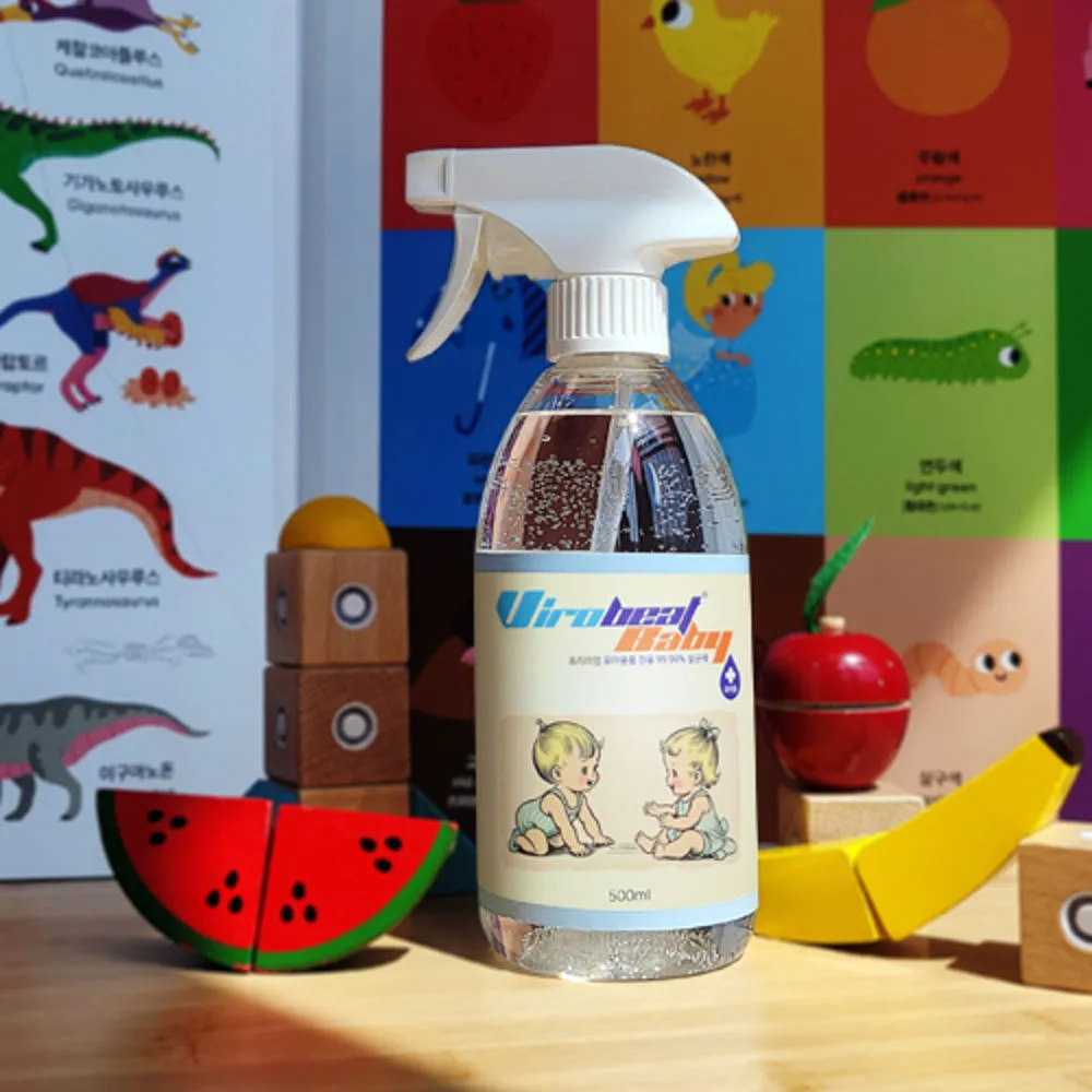 [선착순 EVENT] 바이로비트 베이비 유아용 토이클리너 장난감 소독 스프레이 살균제 500ml