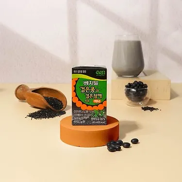[미니/소용량] 베지밀 검은콩과 검은참깨 145ml 외