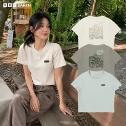 [SSG단독, 정상가59,000] BBC EARTH 남여 공용 소로나 반팔티(6컬러) BEMISDQ11 BEFISDQ11 - SSG.COM