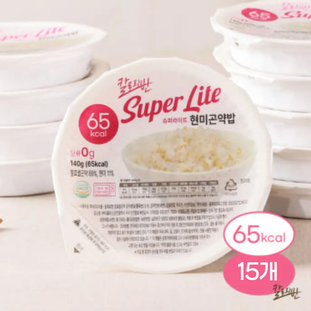 초저칼로리 다이어트 곤약밥 65kcal 당류0g 가벼운한끼 즉석밥