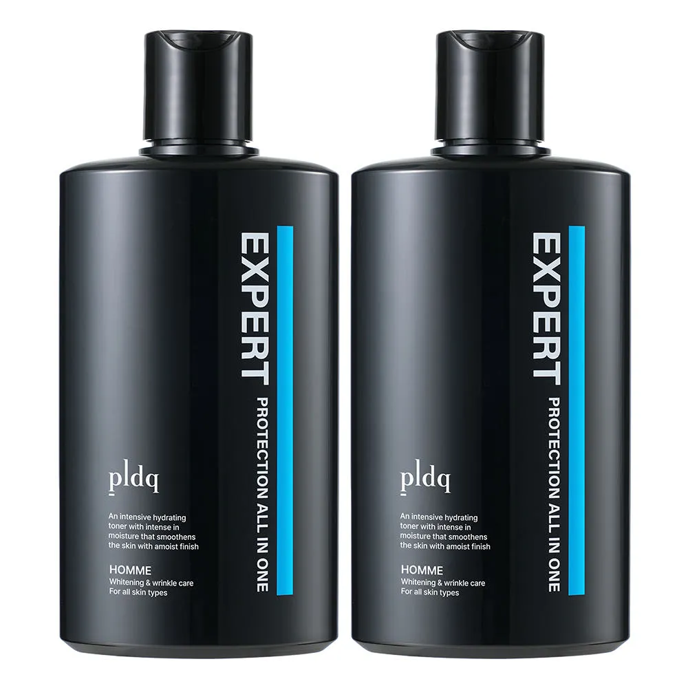 피엘디크 엑스퍼트 프로텍션 남성 올인원 남자 스킨 로션 미백 주름 화장품 200ml, 2개