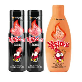 삼양 불닭소스 200g 2개 + 불닭마요소스 250g 1개