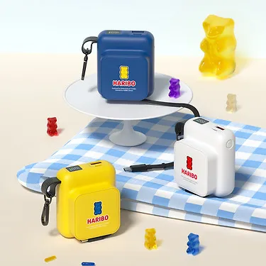 하리보 PD 고속충전 보조배터리 10000mAh 22.5W 빌트인 릴케이블