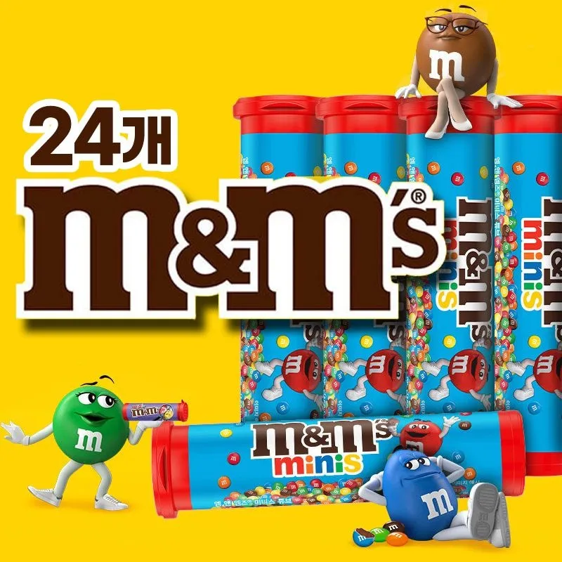 M&Ms 미니 초콜릿 개별포장 35gx24개입 / 소비기한 26년 7월 20일