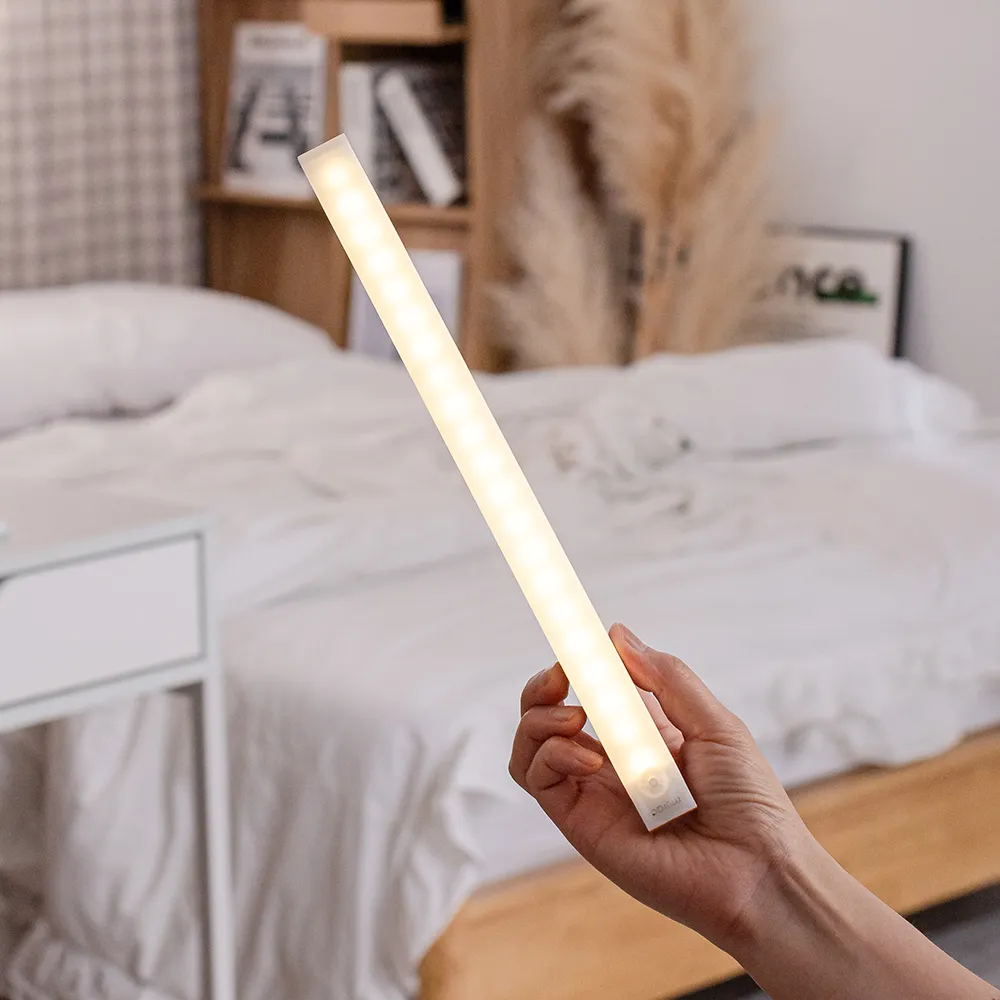 모락 넬리 스퀘어 스틱 LED 무선 자석 센서등, 30cm, 전구색, 2개