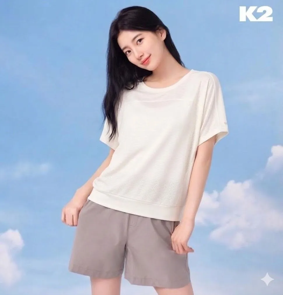 [K2][최초가 89,000원]여성 시그니처 반팔 라운드 KWM24274 : 롯데ON