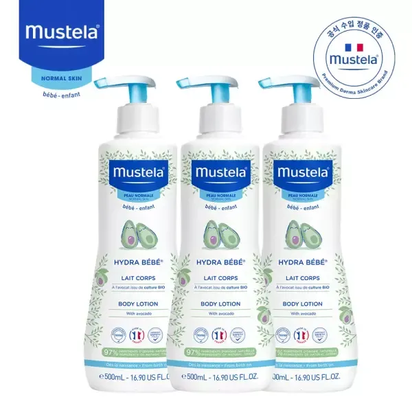 [11번가] 무스텔라 이드라베베 바디 로션 500ml 3개