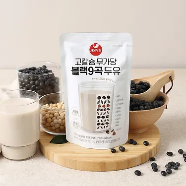 서울우유 고칼슘 무가당 블랙9곡 두유 190ml 20팩 등 행사 모음전
