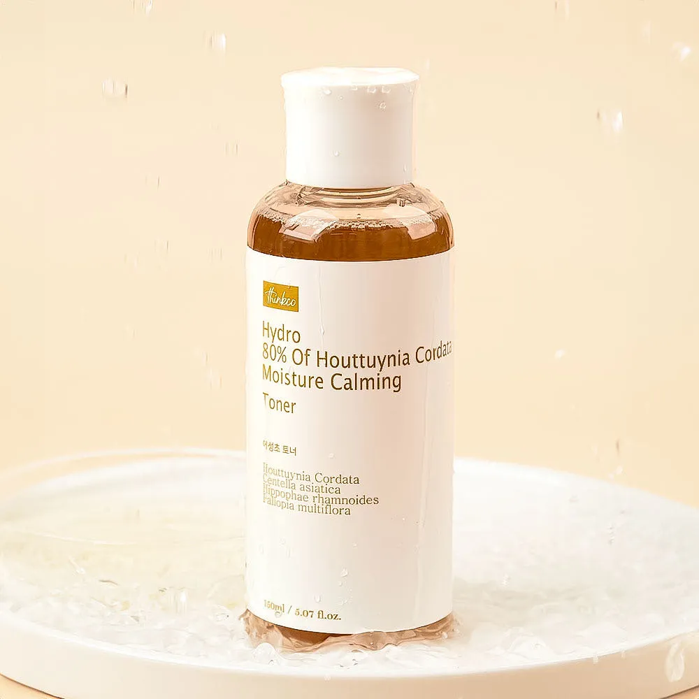 [체험특가 5990] 띵코 하이드로 80 어성초 수분 진정 토너 150ml, 피부진정, 주름개선 기능성 : 띵코 thinkco