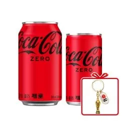 [쓱7클럽]코카콜라 제로 350ml*24입 + 코카콜라 제로 190ml*30입+월드컵 트로피 키링 - SSG.COM