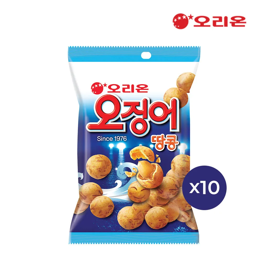 오리온 오징어땅콩 84g 10개 (소비기한 임박 26.08.29) : oneline20
