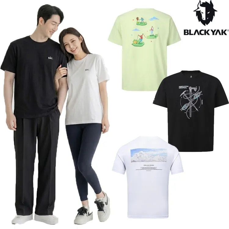 [블랙야크]공용 7종 기능성 라운드 그래픽티 1BYTSM4000 : 롯데ON