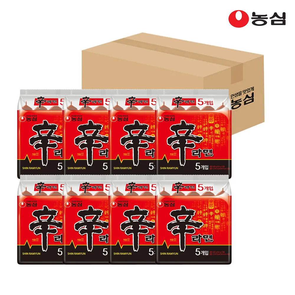 농심 신라면 120g x 40개 (BOX) : 에스비B2B몰