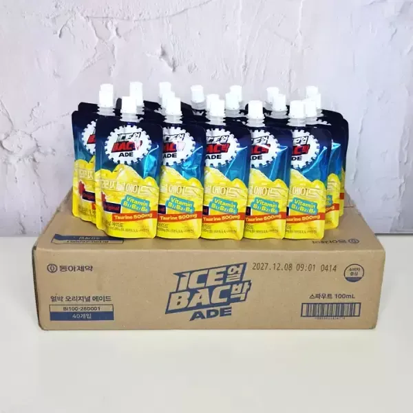 [11번가] 신상출시 박카스 얼박 오리지널 에이드 100ml 20개