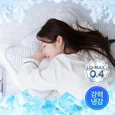 비엔룸 아이스 쿨 냉감패드 침대패드 고정밴드 Q-MAX 0.4 슈퍼싱글/퀸/킹