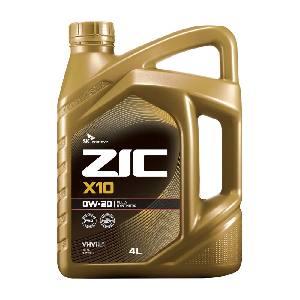 지크 X10 0W-20 4L (ZIC X10)