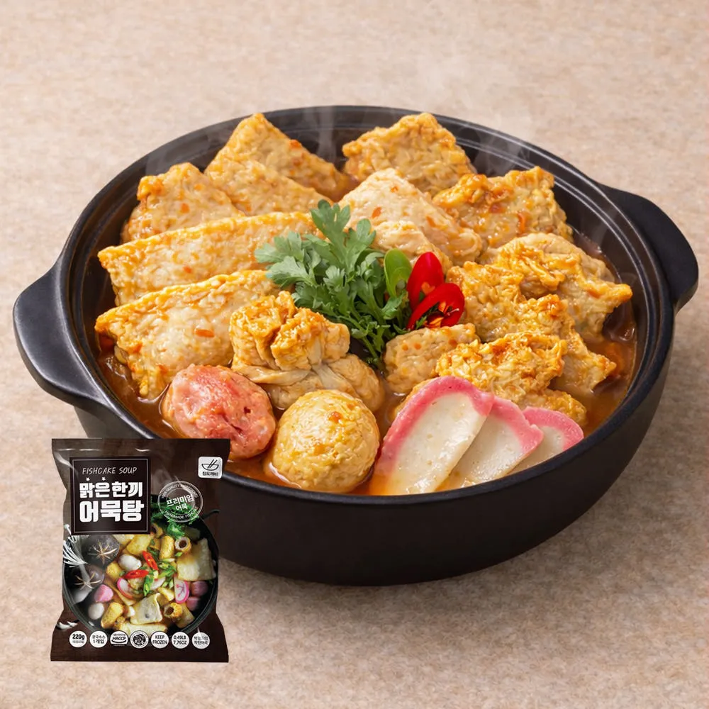 참도깨비 박경도 한끼어묵탕220g 3봉 장국소스 포함