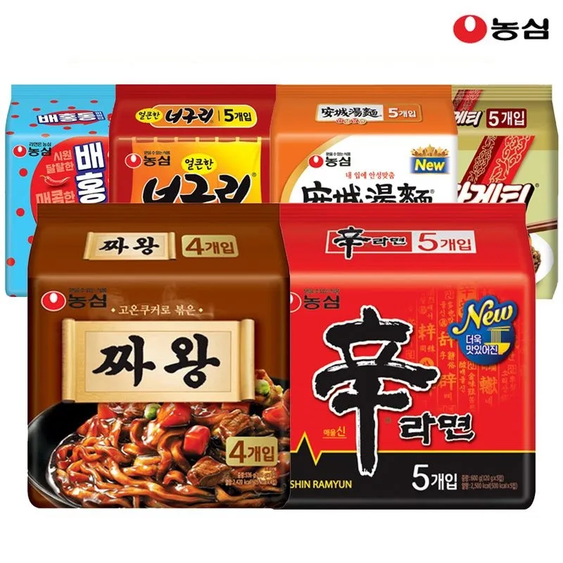 [농심]농심 짜왕8봉+신라면10봉+너구리10봉 외 농심 라면 모음전 [짜파게티/안성탕면/건면/배홍동비빔면] : 롯데ON