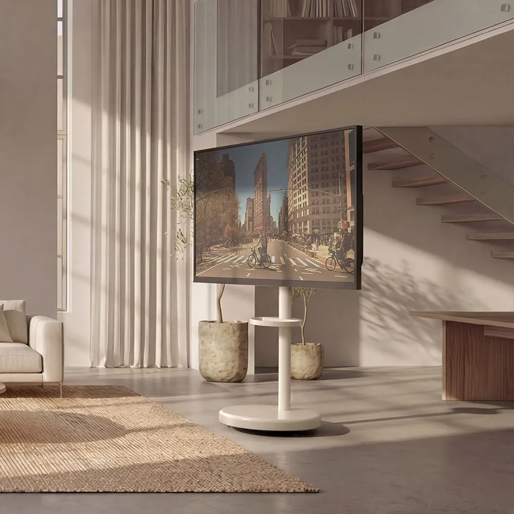 카멜마운트 SMB86W 이동식 대형 모니터 TV 삼텐바이미 스탠드 티비 거치대