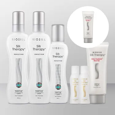 실크테라피 퍼펙트페어 에센스150ml 2개+60ml+로즈힙 트리트먼트 100ml+모이스쳐 에센스 15ml 2개+추가증정 외