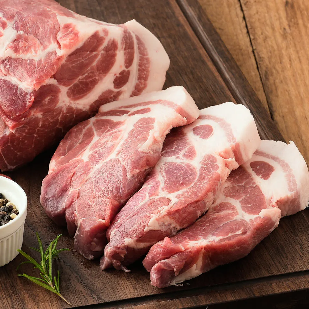 [농할쿠폰] 땡큐파머스 국내산 한돈 목살 1kg 냉장