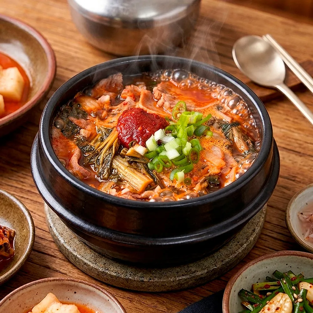 모던포차 28년 전통 돼지국밥 맛집 밀키트 맵돼지국밥 6봉 순댓국 순대
