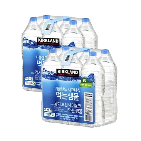 커클랜드 시그니춰 먹는샘물 무라벨 생수 2L*12병 외 골라담기