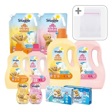 스너글 초고농축 섬유유연제 4L+탈취제 470ml+증정 외 특가모음전
