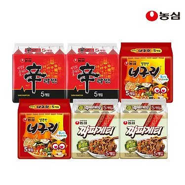 농심 신신너너짜짜 30입 (신라면10+너구리10+짜파게티10) | 톡딜