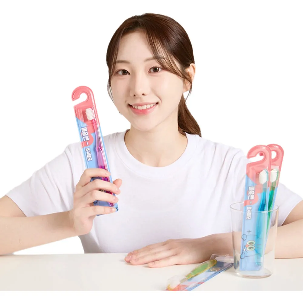 마을엔 칫솔 12개 초극세모 어금니 치과 교정 소프트