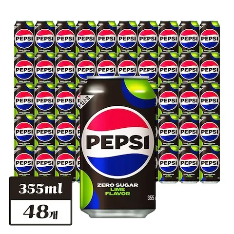 탄산음료 > 펩시 제로슈거 라임향 355ml*48개 (업소용) | 오늘의집 쇼핑