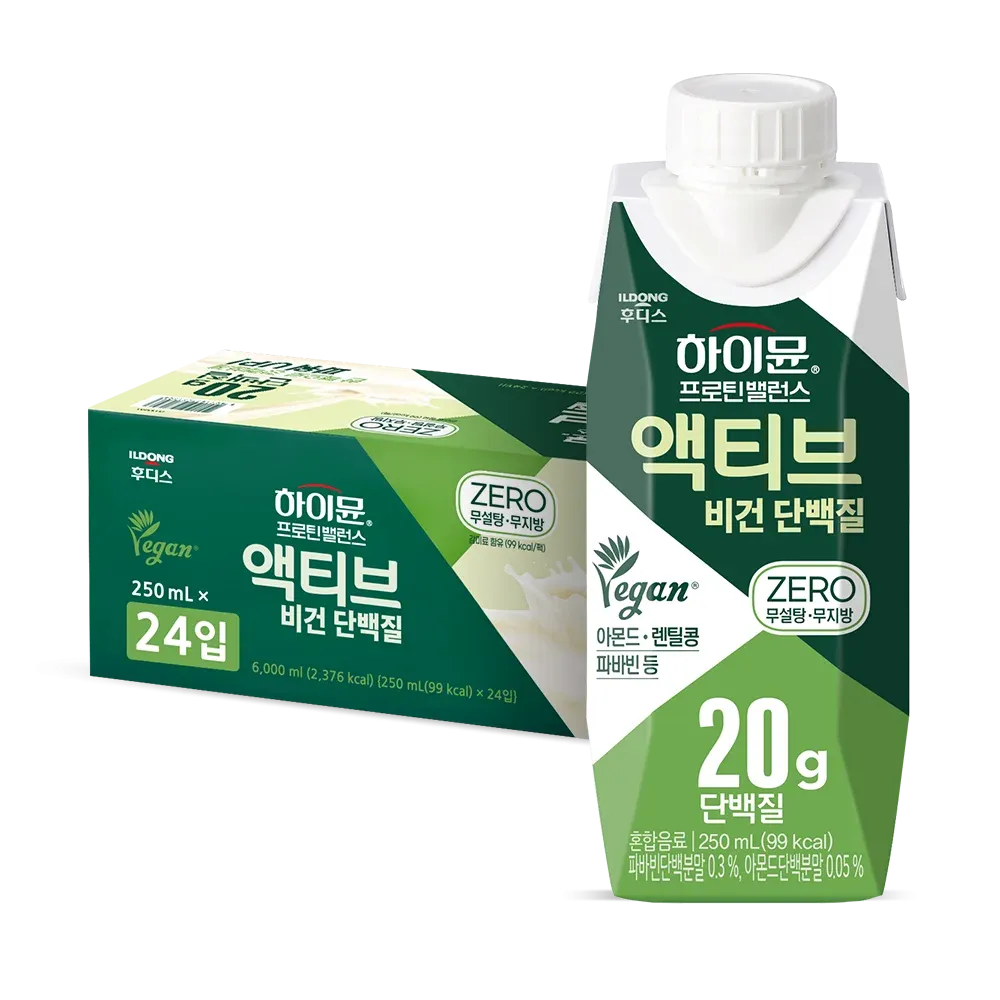[하이뮨] 프로틴 밸런스 액티브 비건 단백질 250ml 24입 1박스 - AliExpress 2