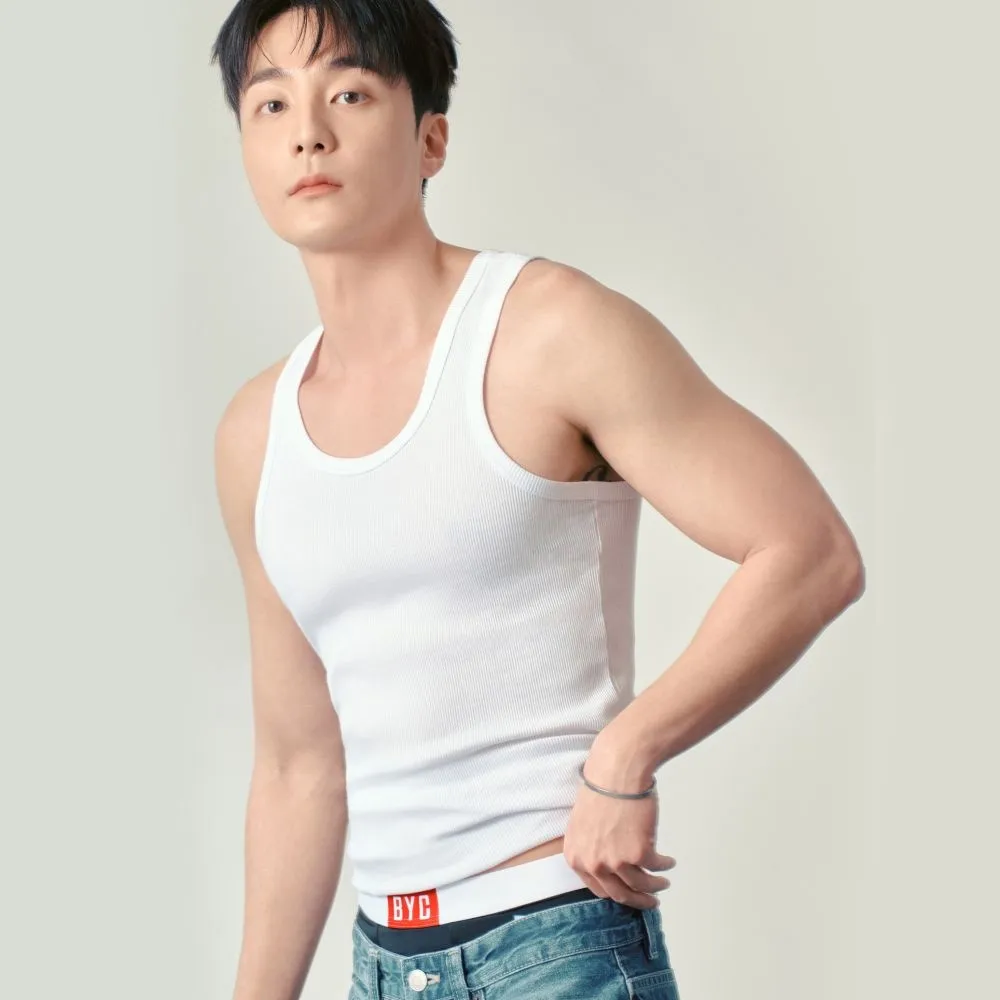 [BYC][5+5매입] 백색 조끼런닝 OEW0001 (2세트구성) : 롯데ON