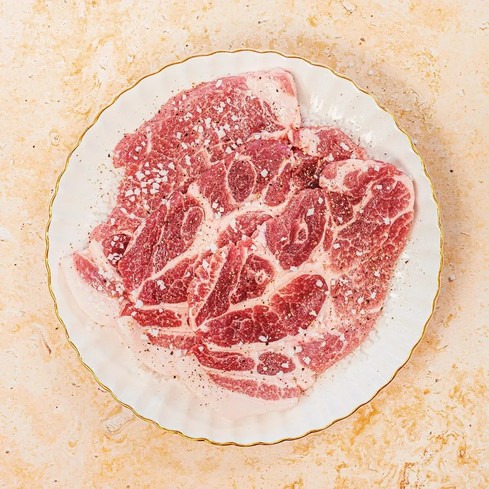[딜크릿][농할 국내산] 한돈 냉장 목살 1kg 돼지고기 : 롯데ON