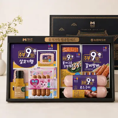 [목우촌] 품격가득 햄종합 선물세트, 쇼핑백포함, 2380g, 1개