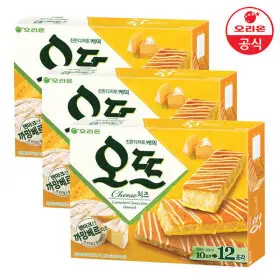 오뜨 치즈 12P 288g x3박스