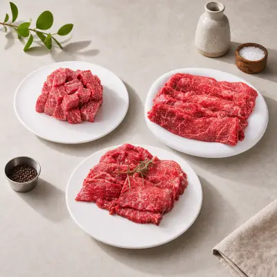 [열광한우][열광한우] 1++ 한우 숙성로스 모둠 300g+300g (총 600g)